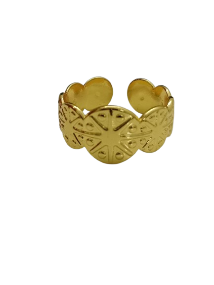Petal Aura Open Ring