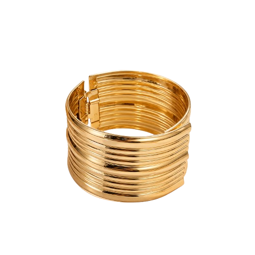 Golden Rhythm Cuff