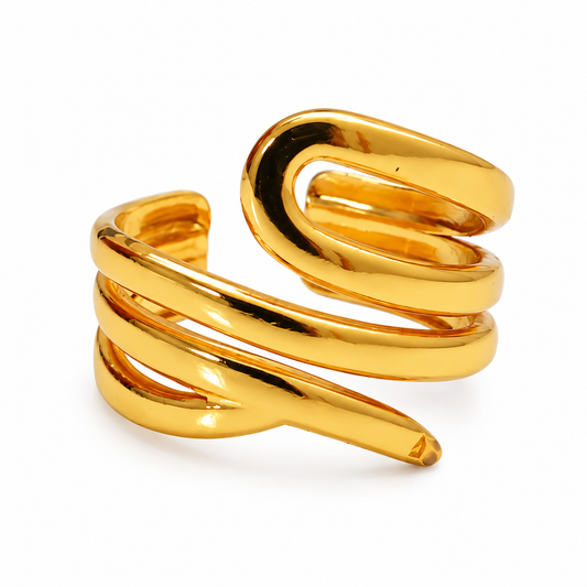 Helixa - Spiral Open Ring