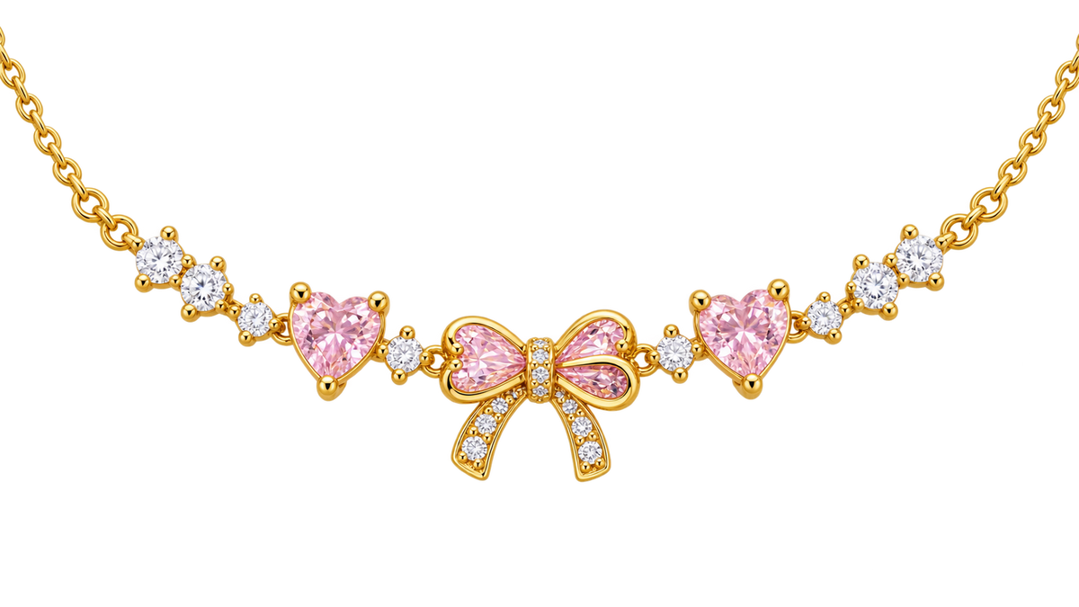 Blush Promise Chain Bracelet