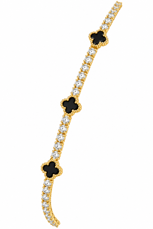 Midnight Charm Chain Bracelet