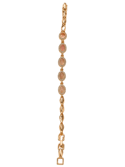 Éclat Link Rose Bracelet