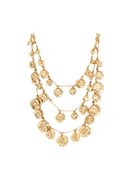 Golden Cascade Necklace