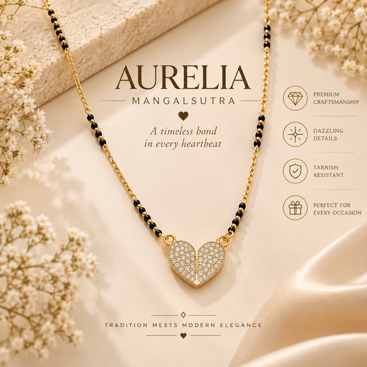 Aurelia Heart Mangalsutra