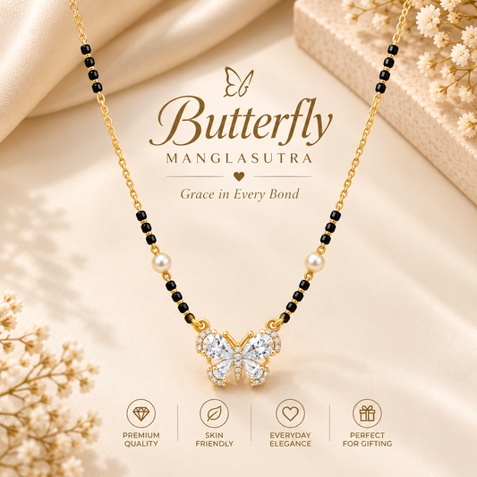 Butterfly Mangalsutra
