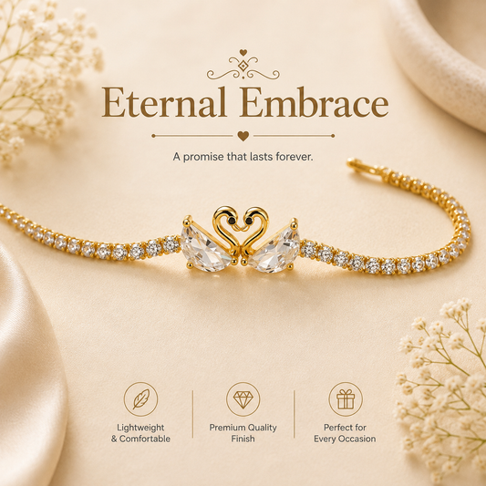 Eternal Embrace Chain Bracelet