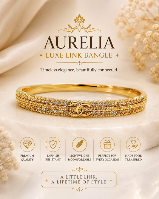 Aurelia - Luxe Link Bangle