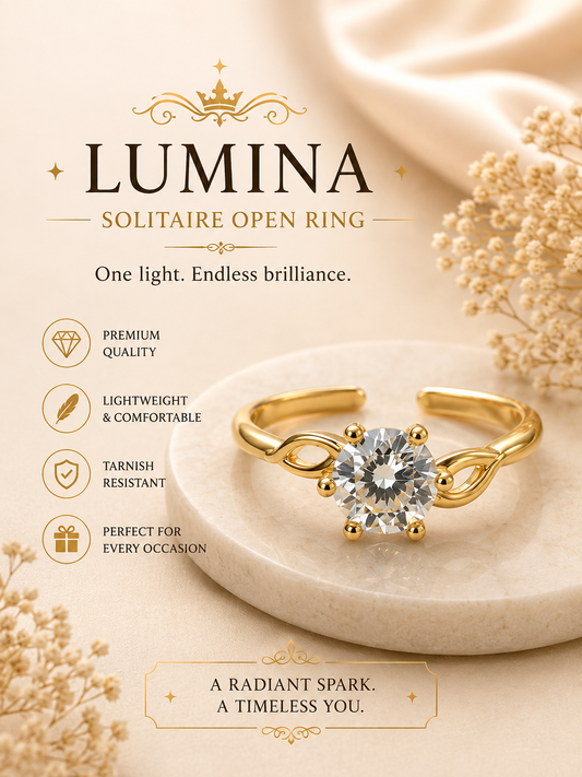 Lumina - Solitaire Ring