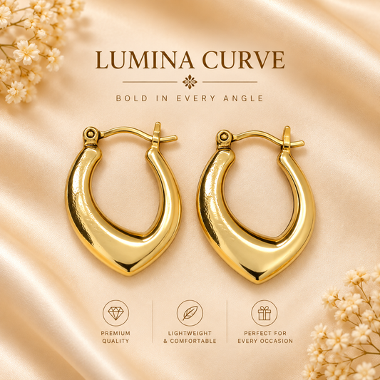 Lumina Curve Earring