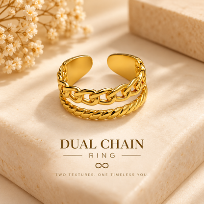 Dual Chain Open Ring