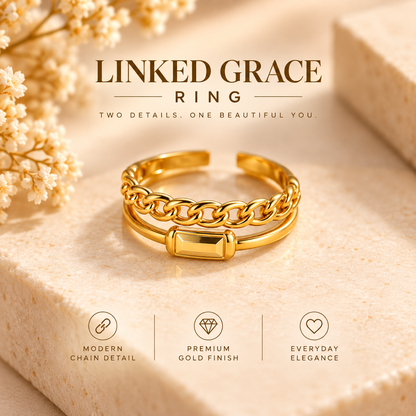 Linked Grace Ring
