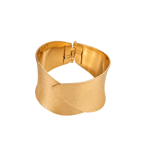 Modern Muse Gold Cuff