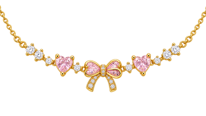 Blush Promise Chain Bracelet