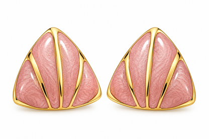 Blush Petal Earrings