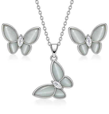 Whisper Wings Necklace Set