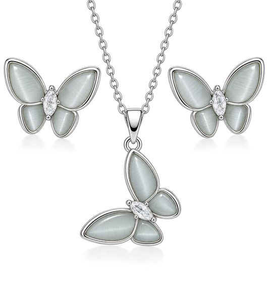 Whisper Wings Necklace Set