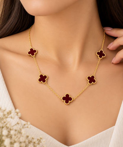 Crimson Clover Charm