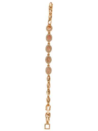 Éclat Link Rose Bracelet
