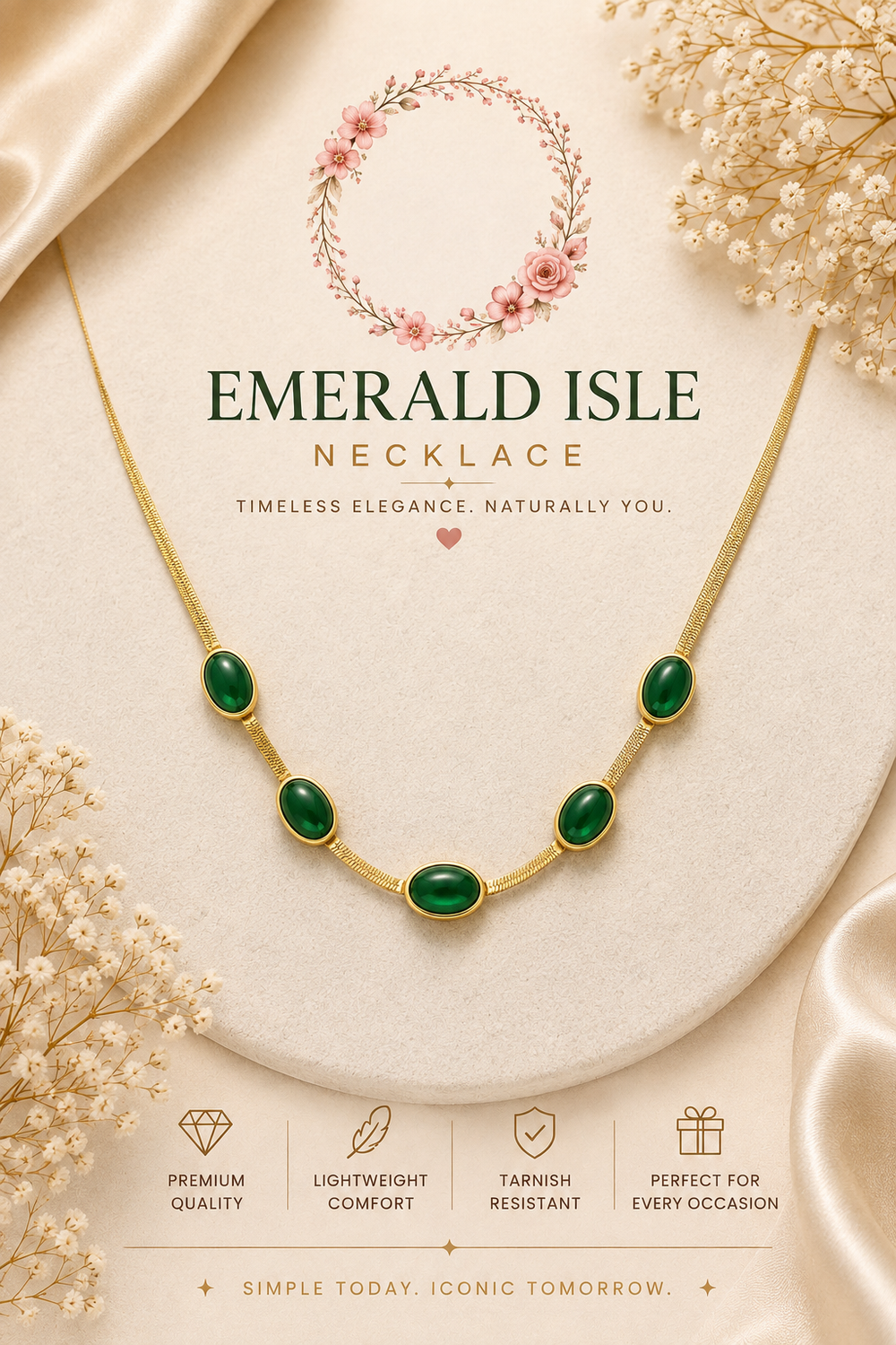 Emerald Isle Necklace (Green)