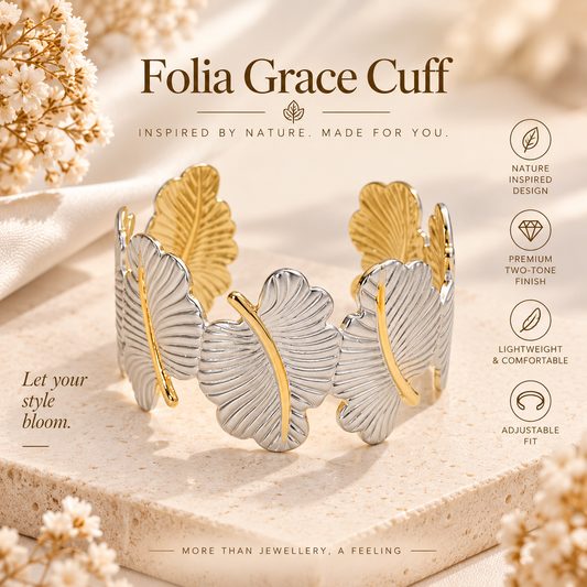 Folia Grace Two-Tone Cuff