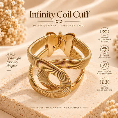Infinity Coil Cuff