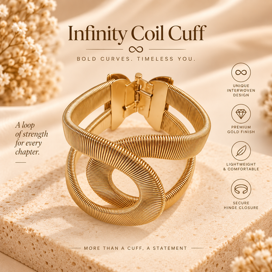 Infinity Coil Cuff