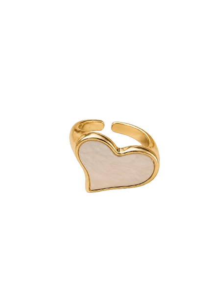 Ivory Heart Ring