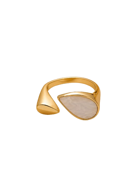 Ivory Twist Ring