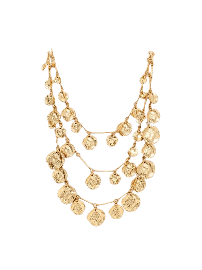 Golden Cascade Necklace