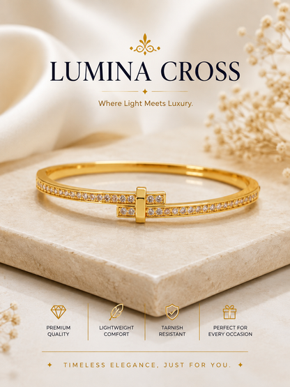 Lumina Cross Bangle