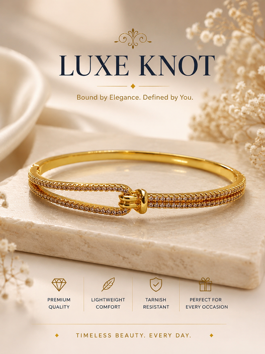 Luxe Knot Bangle