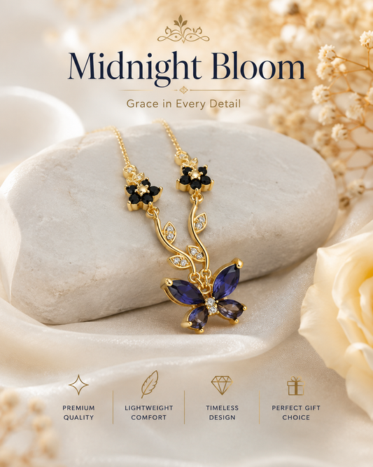 Midnight Bloom Necklace