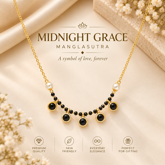 Midnight Grace Mangalsutra