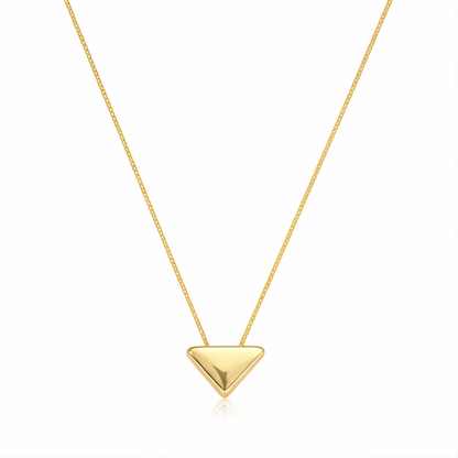 Modern Triangle Necklace