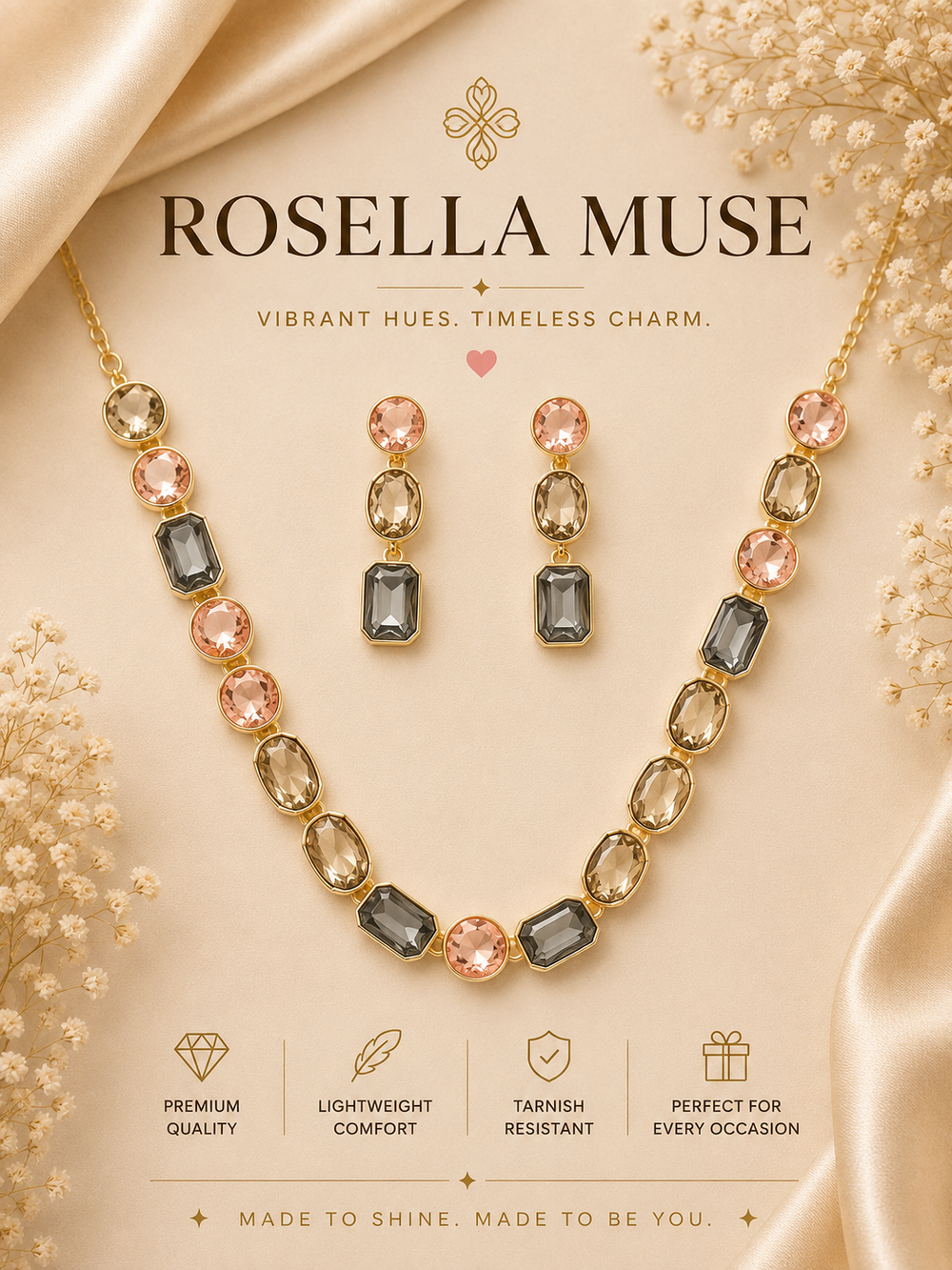 Rosella Muse Necklace Set