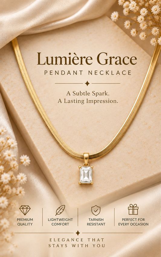 Lumière Grace Pendant Necklace