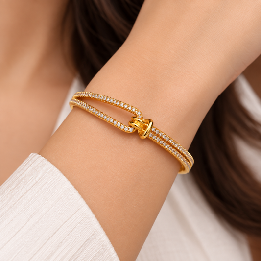 Luxe Knot Bangle